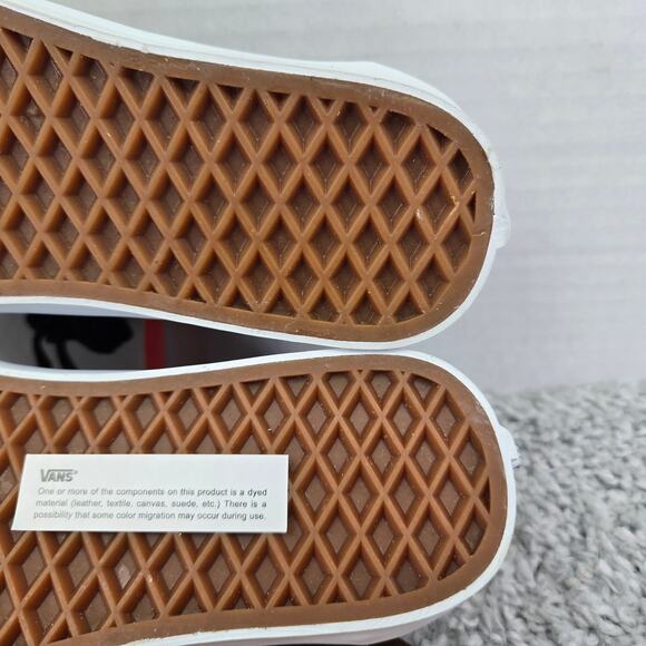 Vans Womens 7.5 Sk8-Low Black Tiger Faux Fur Athletic Gym Daily Skating Sneakers - Picture 12 of 14